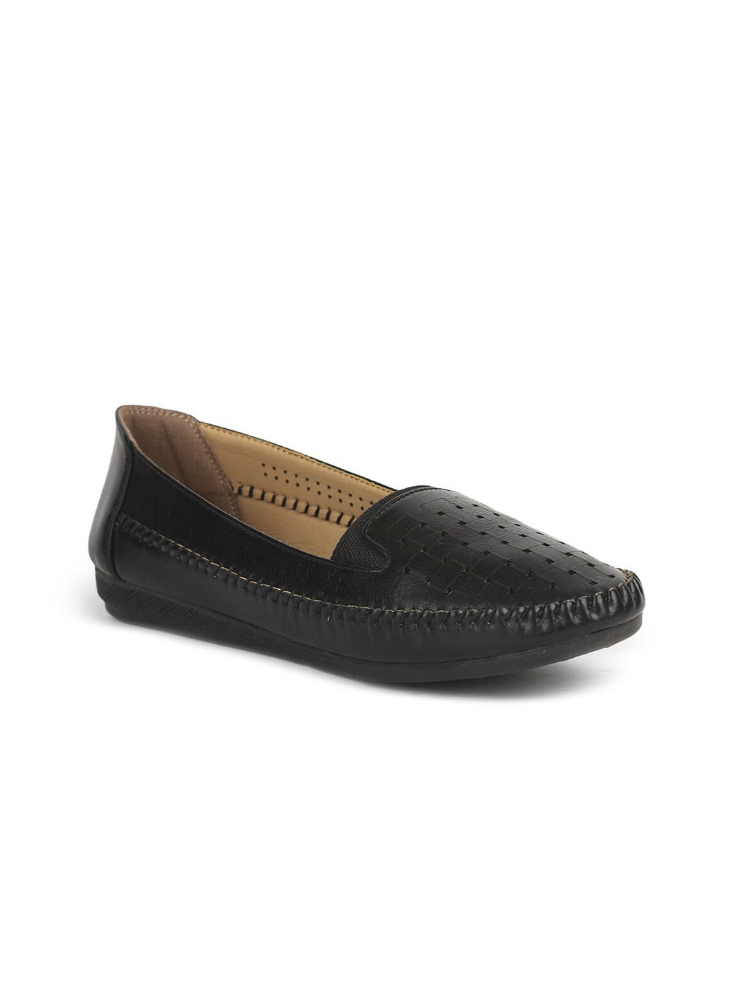 

Liberty Women Black Perforations Loafers