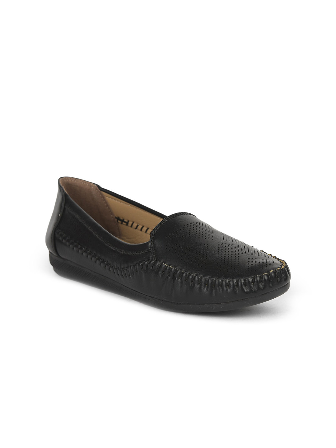 

Liberty Women Black Perforations Loafers