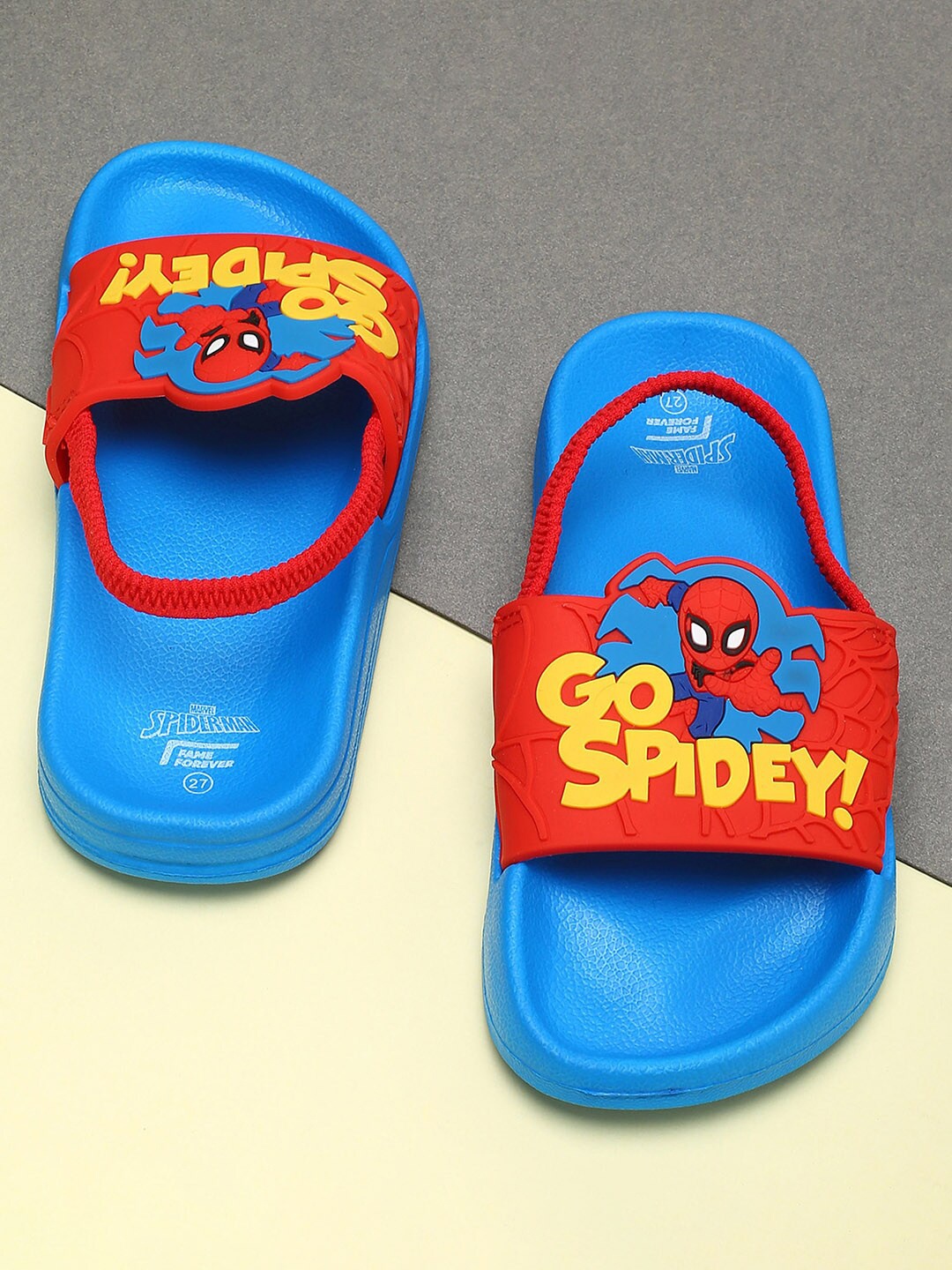 

Fame Forever by Lifestyle Boys Printed Sliders, Blue