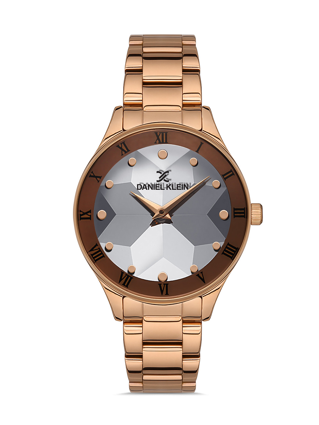 

Daniel Klein Premium Women Rose Gold Toned Strap Analogue Watch DK.1.13240-3, Silver