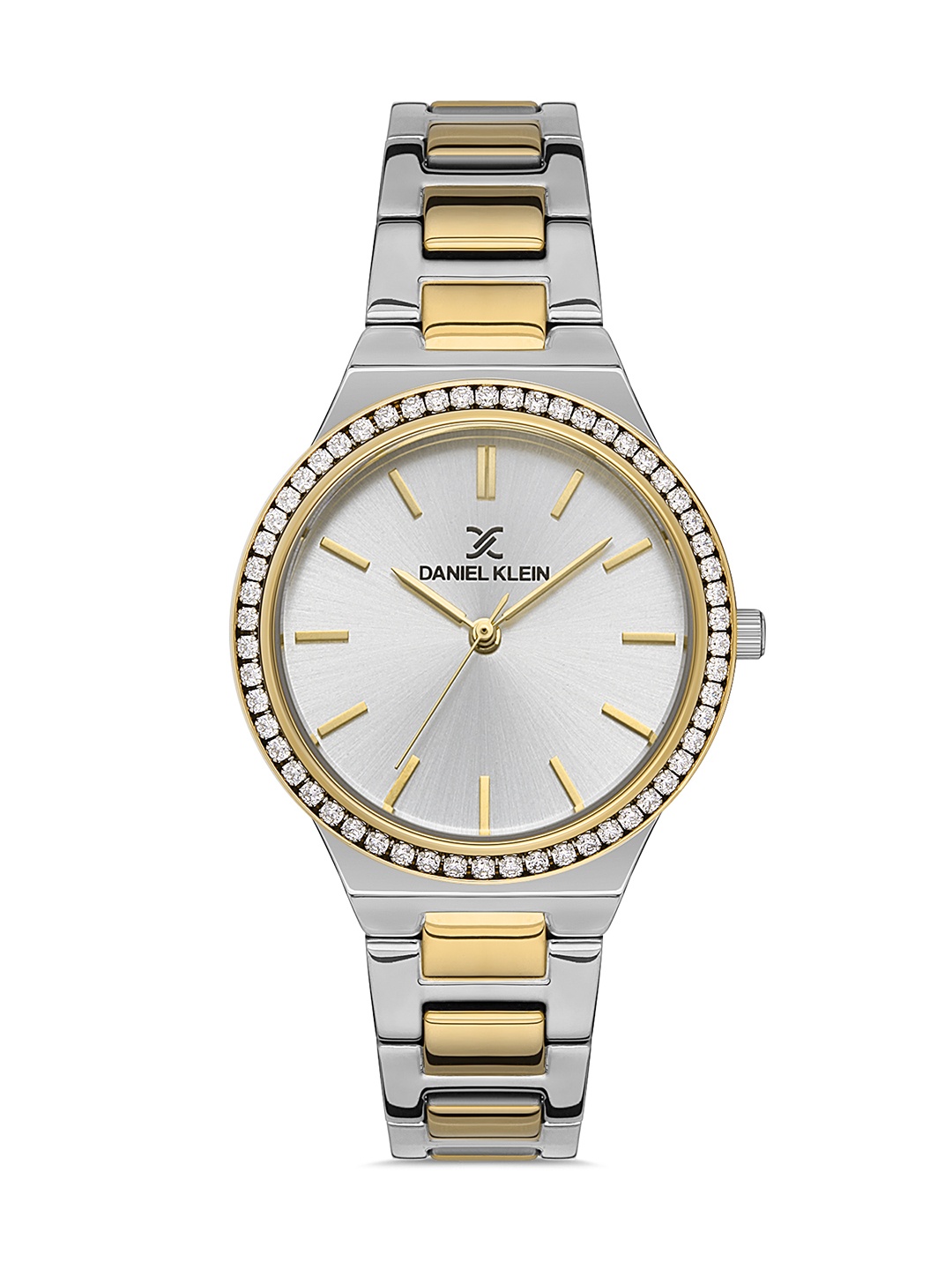 

Daniel Klein Premium Women Silver-Toned Dial & Strap Analogue Watch DK.1.13215-3