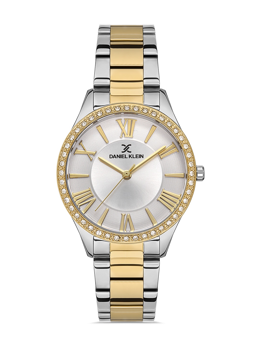 

Daniel Klein Premium Women Silver-Toned Dial & Bracelet Strap Analogue Watch DK.1.13228-5