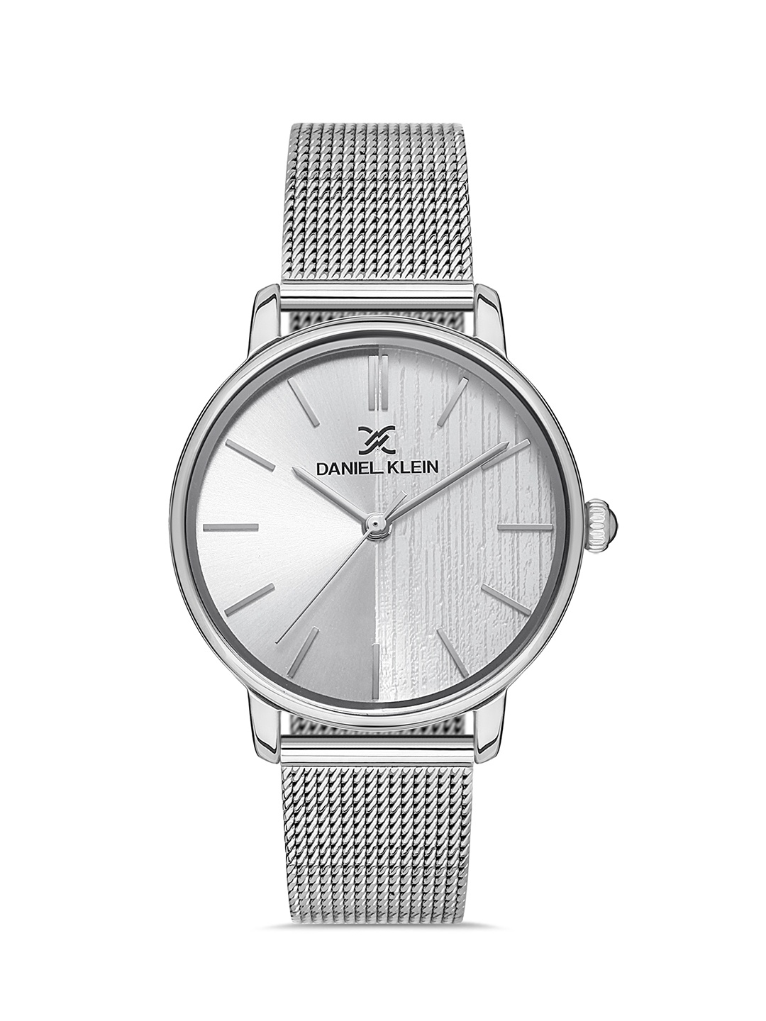 

Daniel Klein Fiord Women Silver-Toned Printed Dial & Straps Analogue Watch DK.1.13236-1