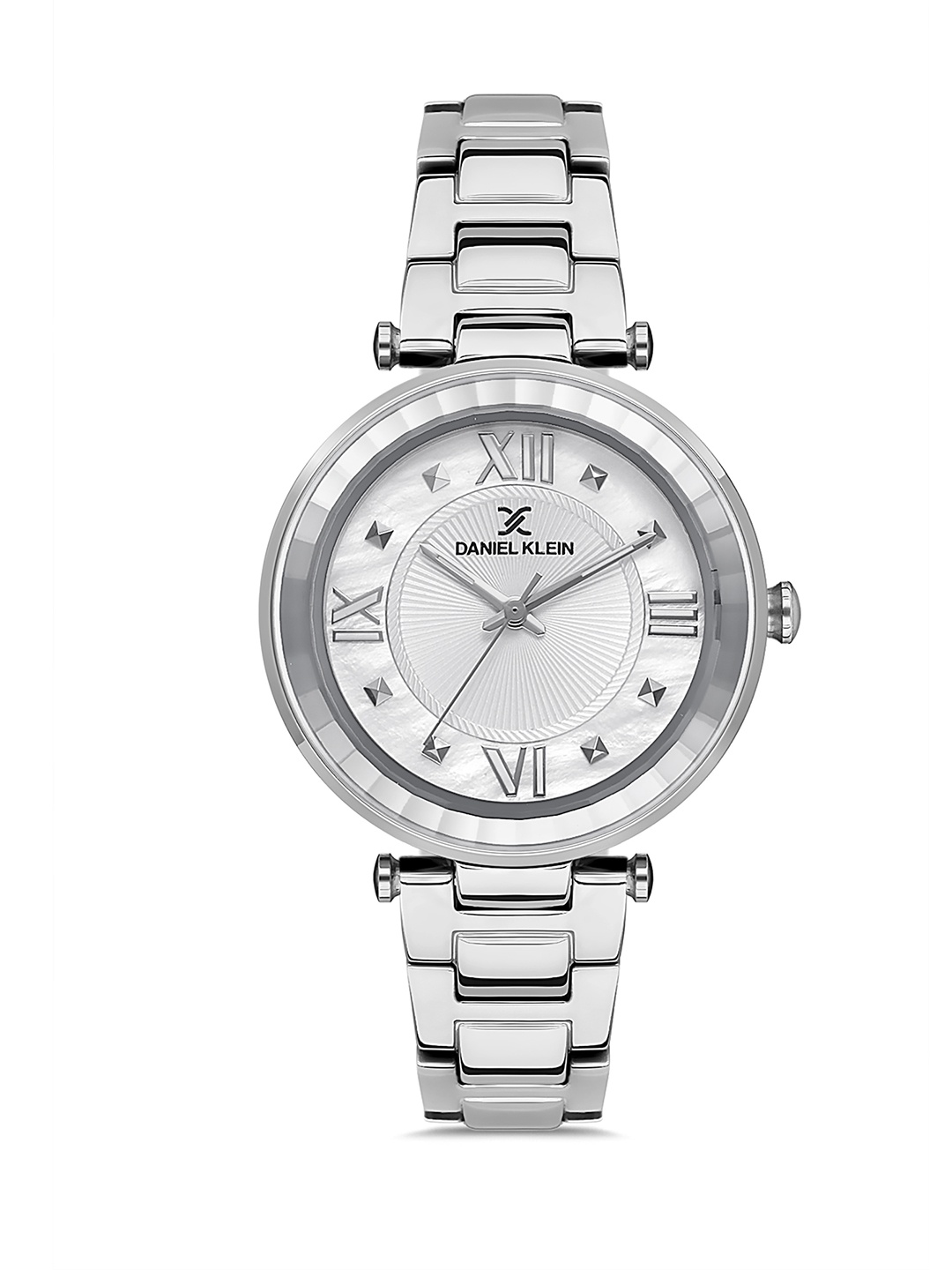 

Daniel Klein Premium Women Silver-Toned Style Straps Analogue Watch DK.1.13231-1