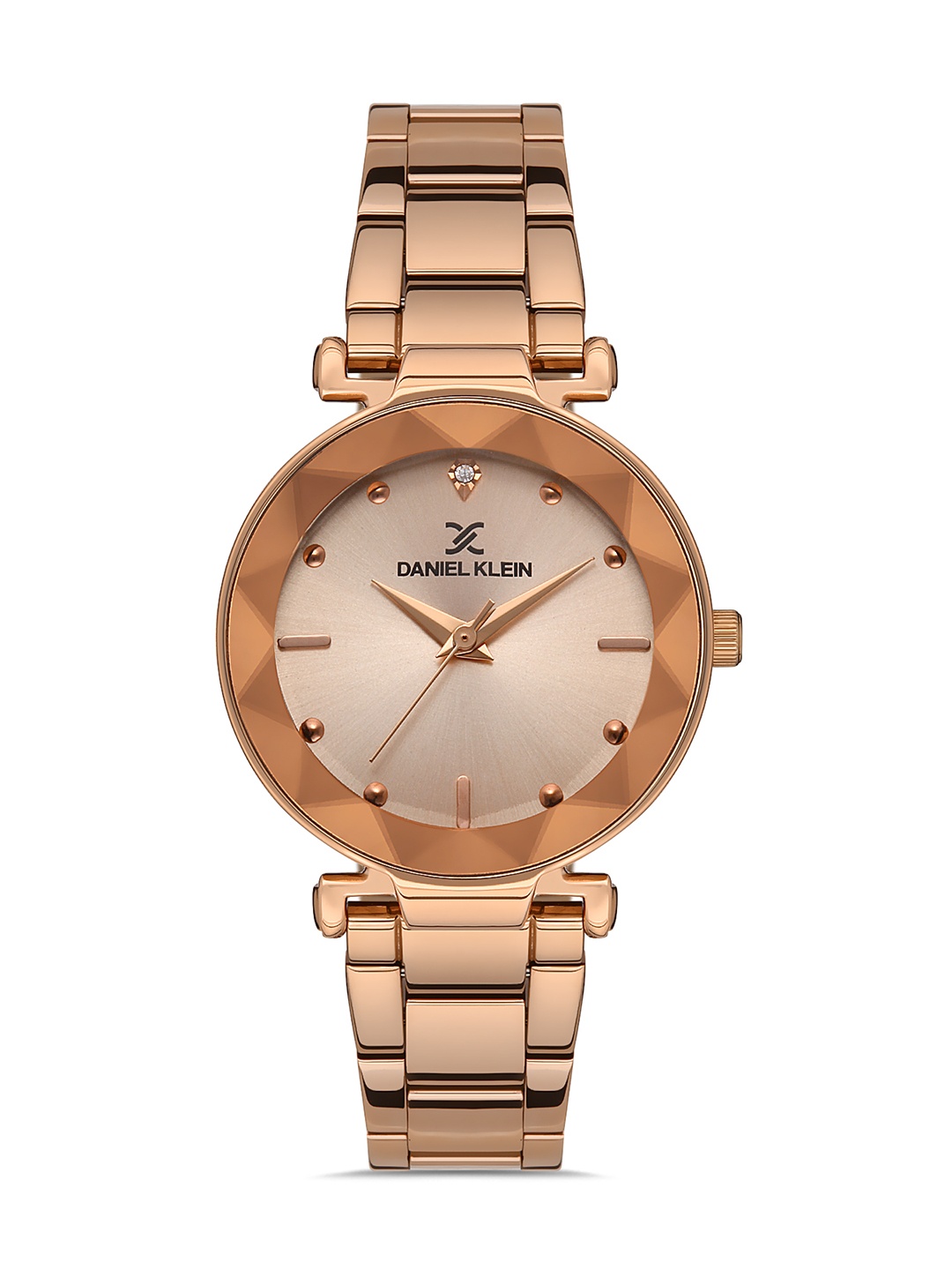 

Daniel Klein Premium Women Rose Gold-Toned Dial & Strap Analogue Watch DK.1.13224-2