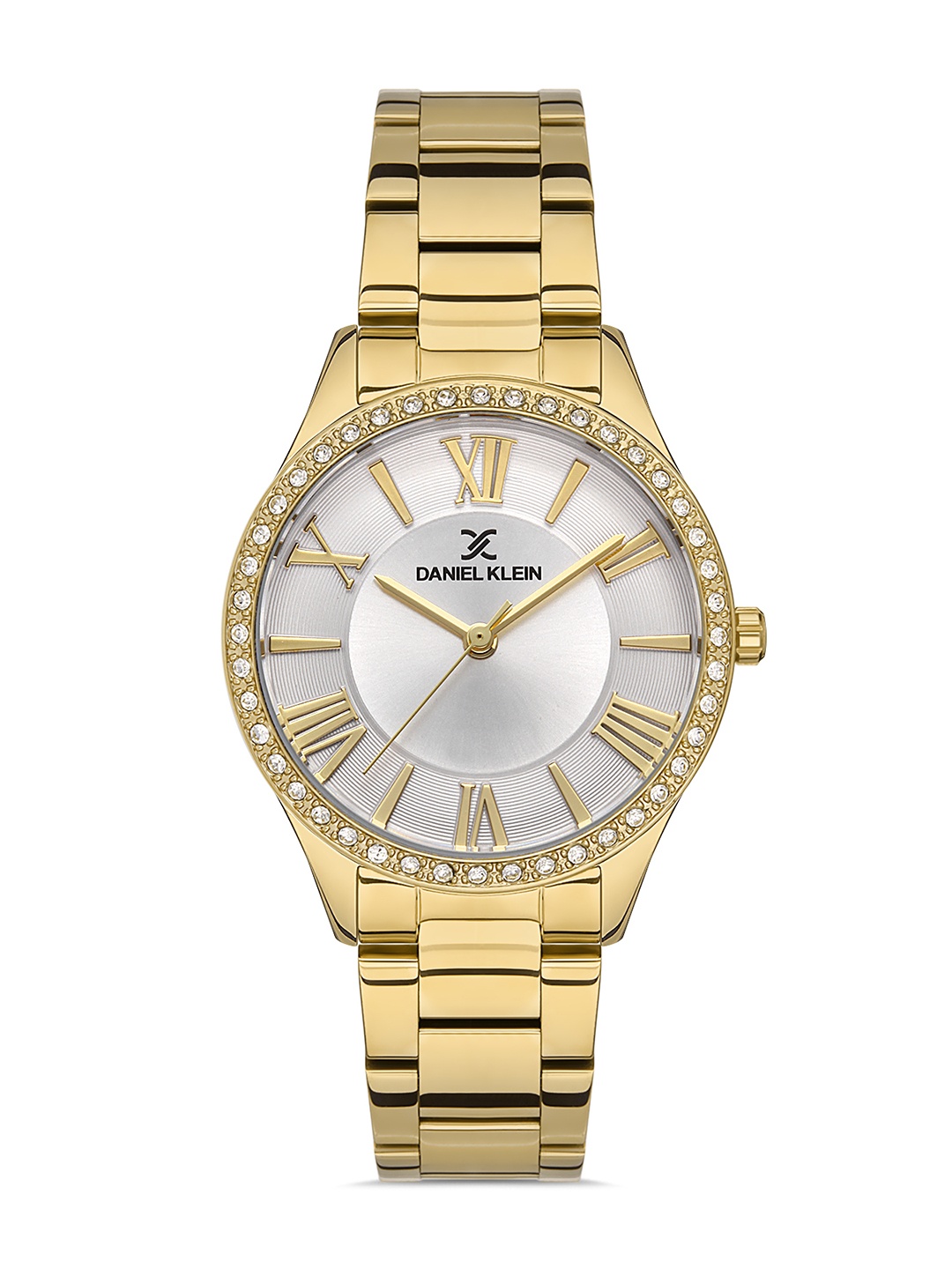 

Daniel Klein Premium Women Silver-Toned Dial & Strap Analogue Watch DK.1.13228-6_OR