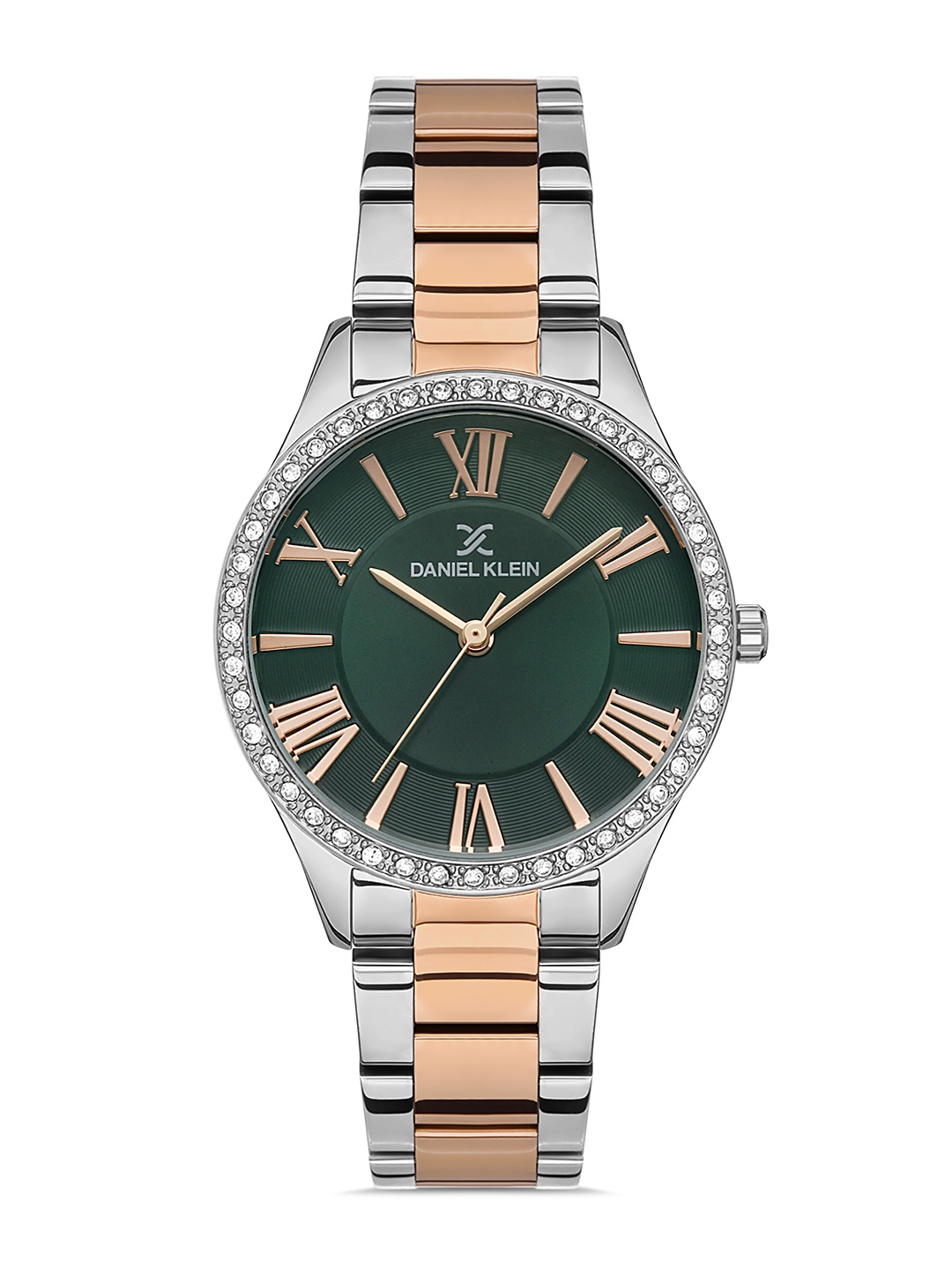 

Daniel Klein Premium Women Green Dial& Bracelet Straps Analogue Watch DK.1.13228-4