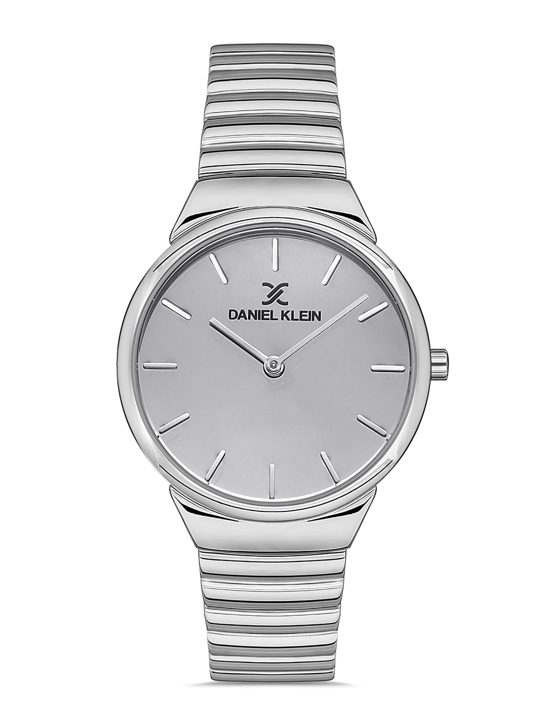 

Daniel Klein Premium Women Silver-Toned Dial & Straps Analogue Watch DK.1.13230-1