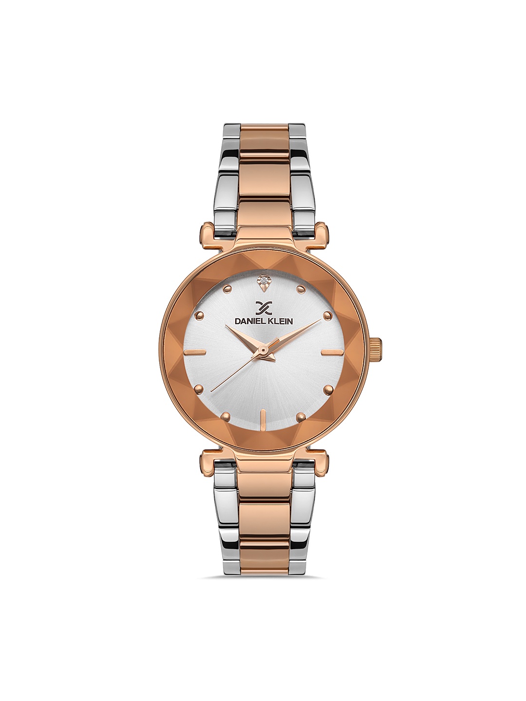 

Daniel Klein Premium Women Silver-Toned Dial & Strap Watch DK.1.13224-4_OR