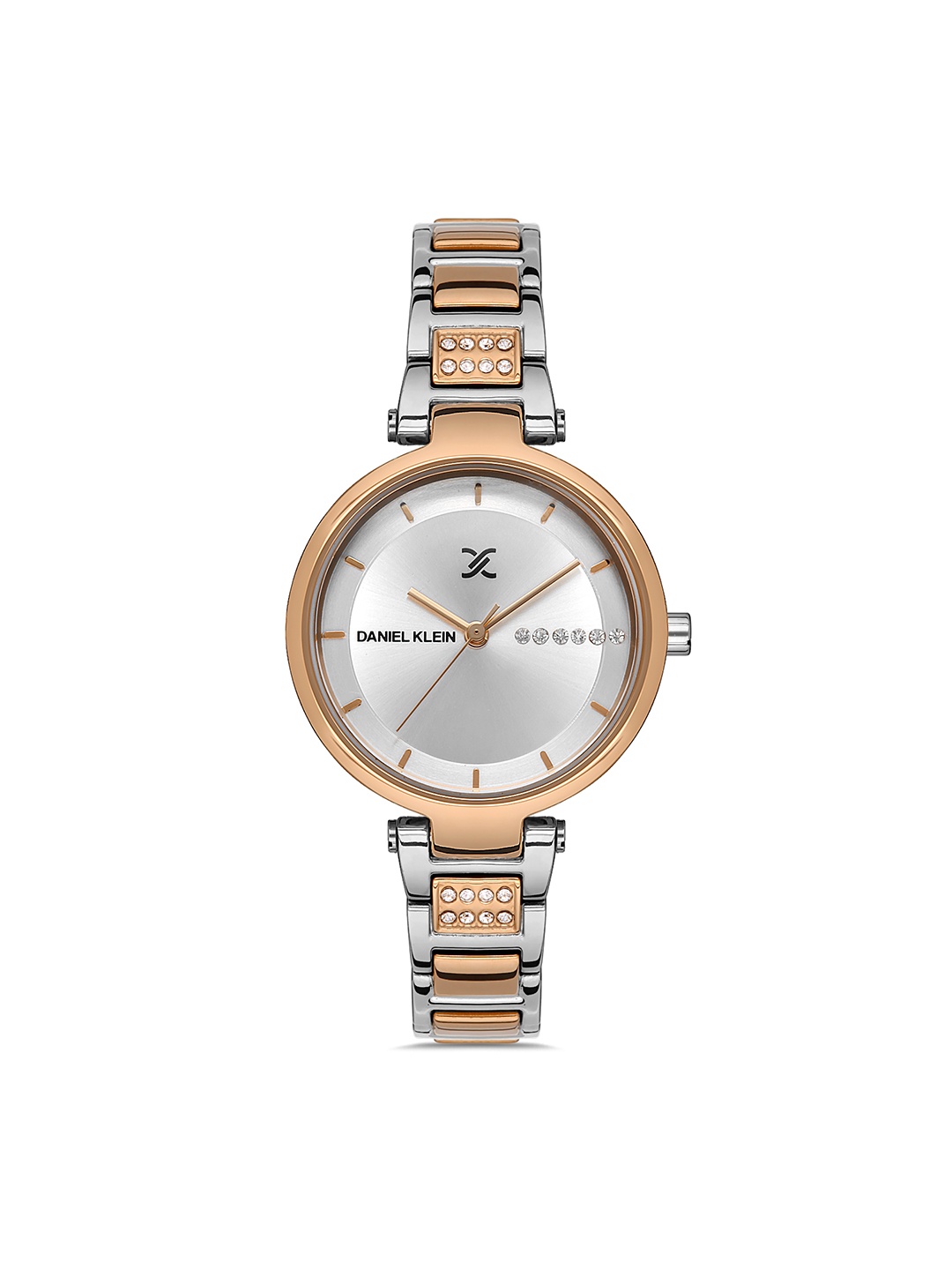 

Daniel Klein Premium Women Silver-Toned Dial & Straps Analogue Watch DK.1.13206-5_OR