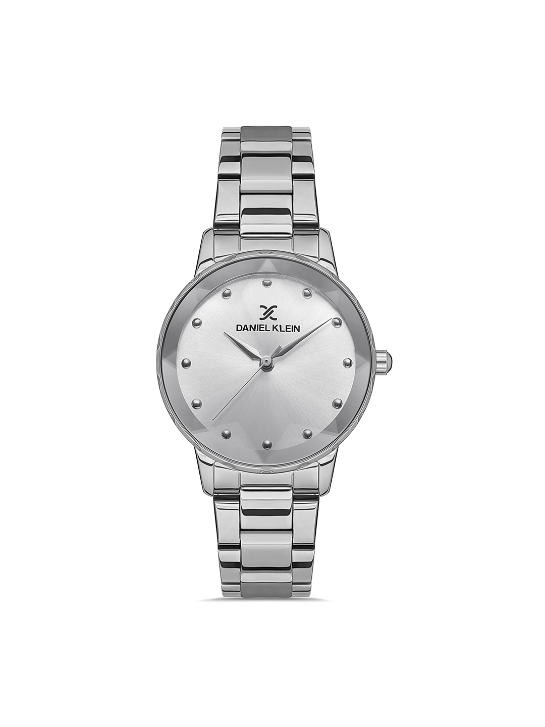 

Daniel Klein Premium Women Silver-Toned Dial & Straps Analogue Watch DK.1.13223-1