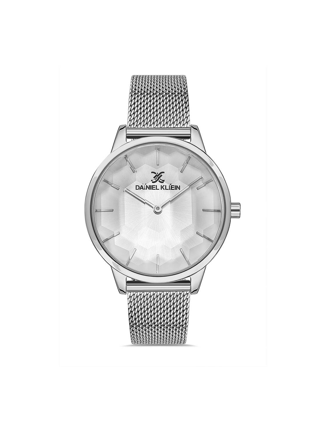 

Daniel Klein Premium Women Silver-Toned Dial & Straps Analogue Watch DK.1.13226-1