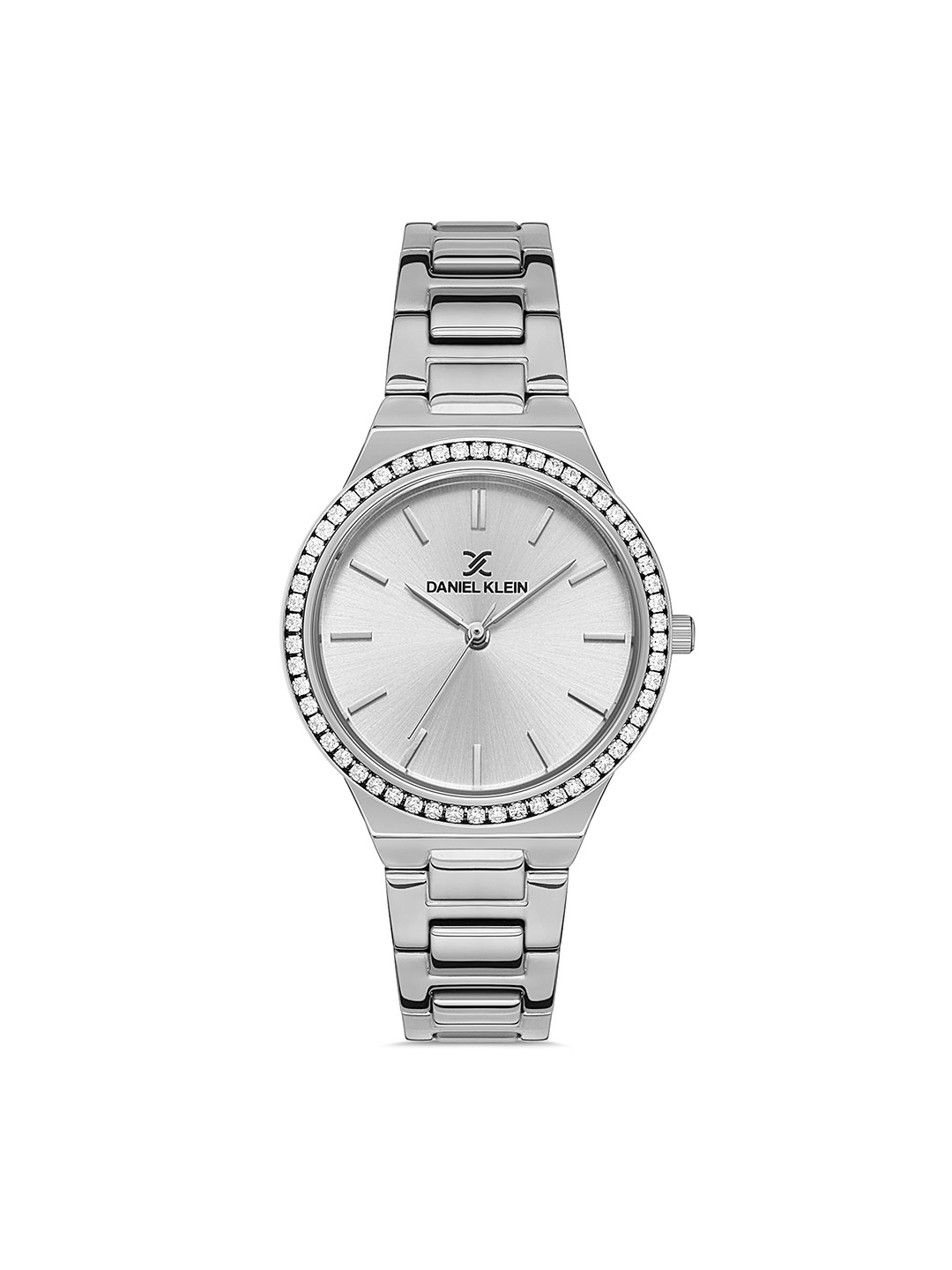 

Daniel Klein Premium Women Silver-Toned Dial & Bracelet Strap Analogue Watch DK.1.13215-1