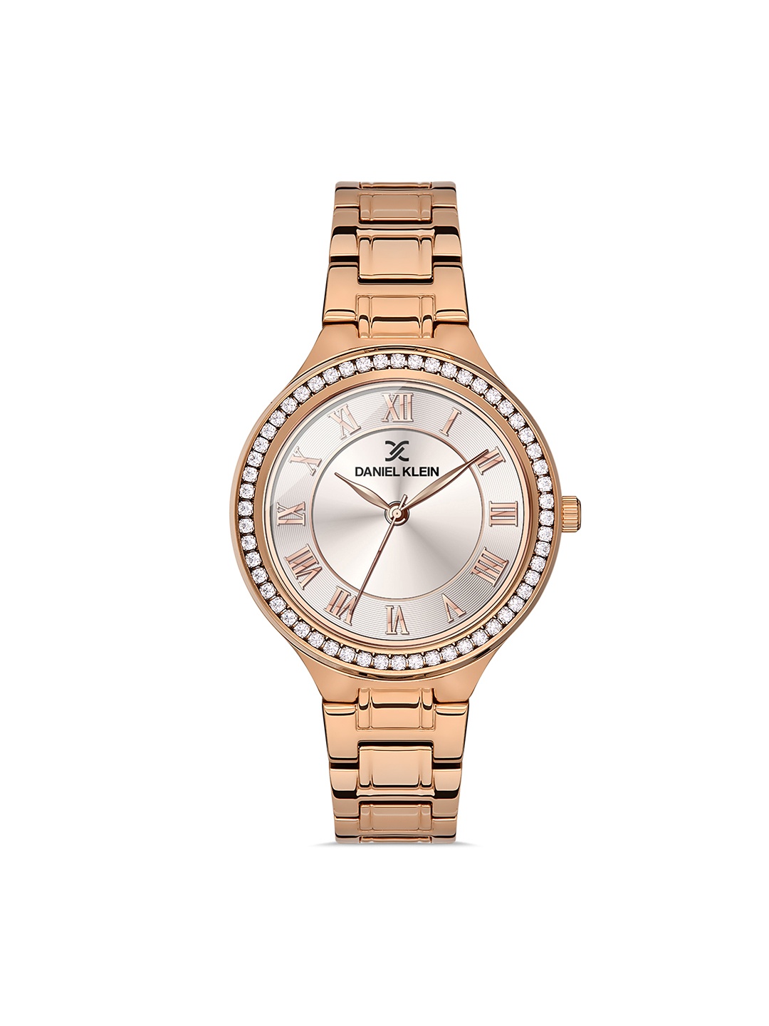

Daniel Klein Premium Women Rose Gold-Toned Dial & Strap Analogue Watch DK.1.13211-2