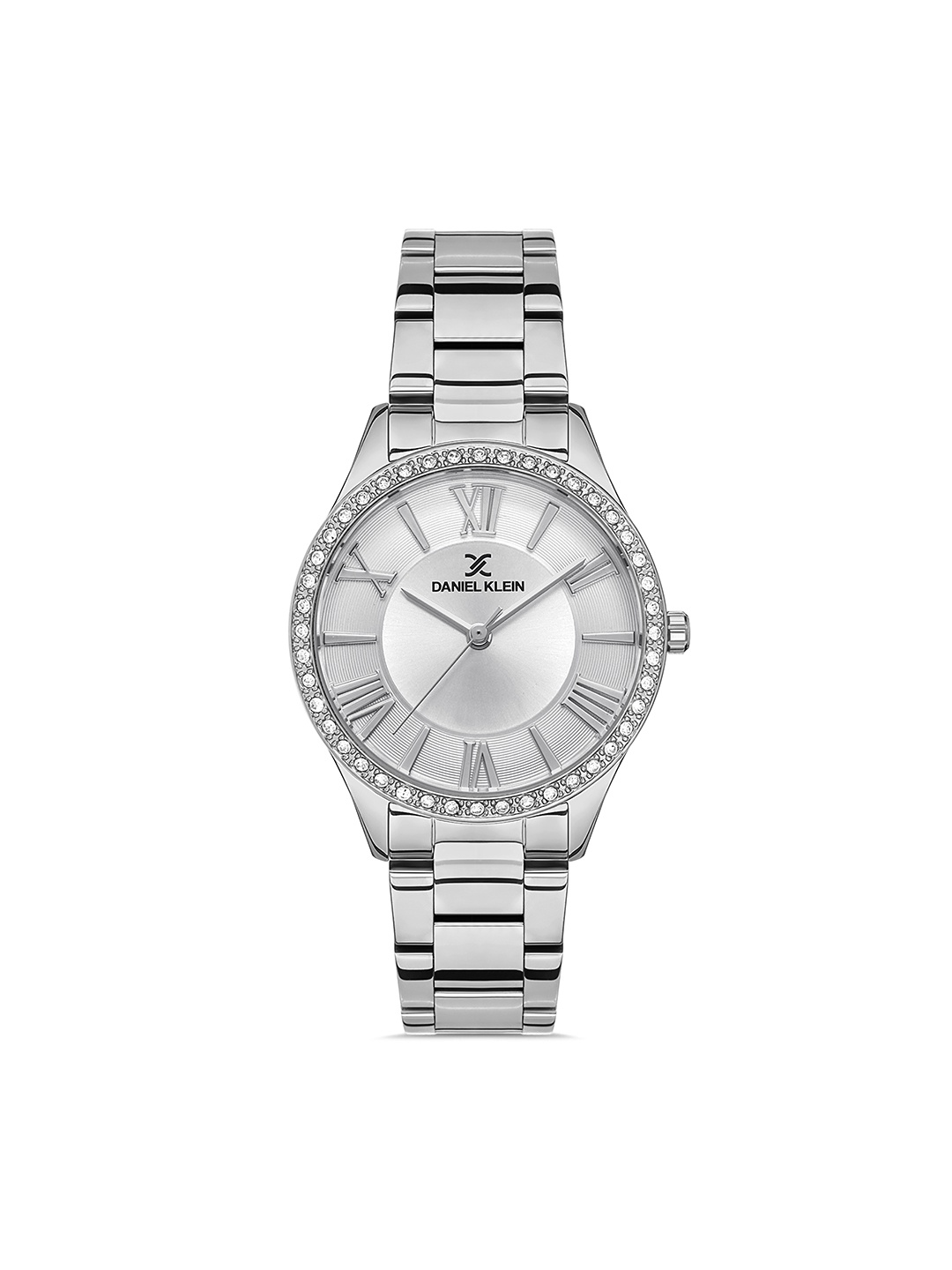 

Daniel Klein Premium Women Silver-Toned Dial & Bracelet Strap Analogue Watch DK.1.13228-1