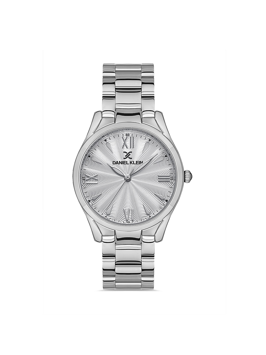 

Daniel Klein Premium Women Silver-Toned Dial & Strap Analogue Watch DK.1.13217-1