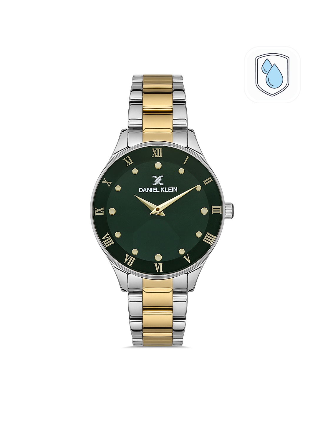 

Daniel Klein Premium Women Green Embellished Dial & Strap Analogue Watch DK.1.13240-5