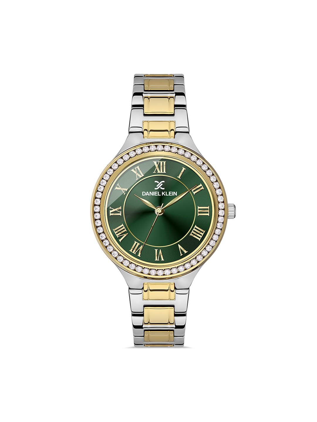 

Daniel Klein Premium Women Green Embellished Dial & Straps Analogue Watch DK.1.13211-6