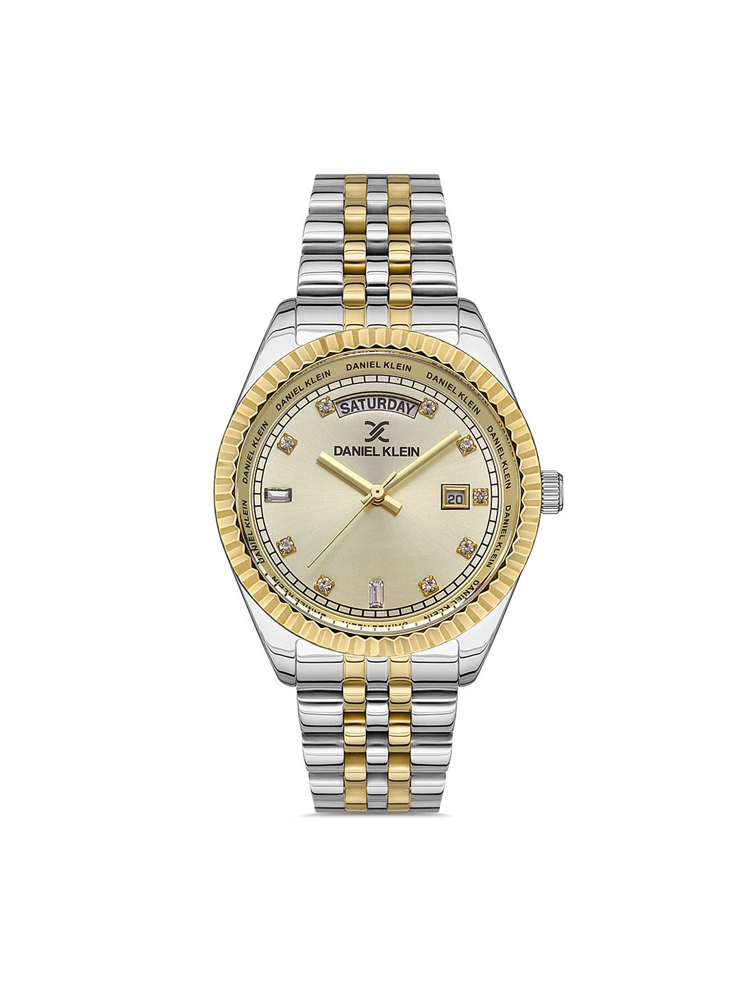 

Daniel Klein Premium Women Silver-Toned Dial & Bracelet Analogue Watch DK.1.13220-6