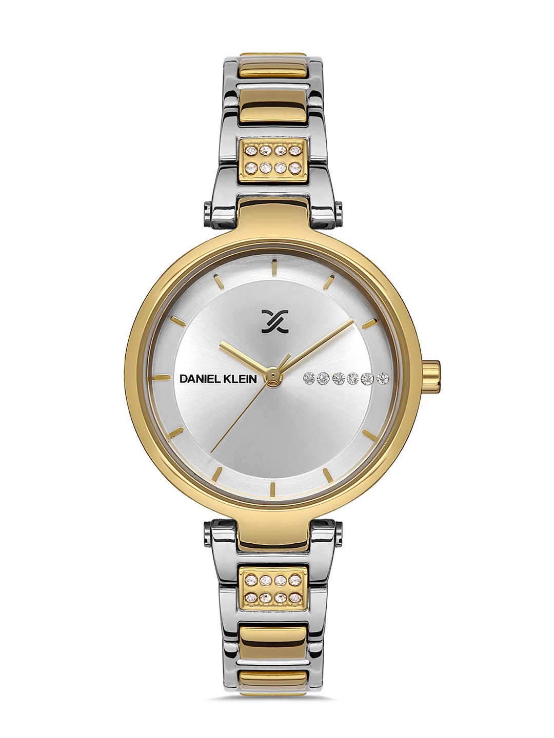 

Daniel Klein Premium Women Silver-Toned Dial & Straps Analogue Watch DK.1.13206-6