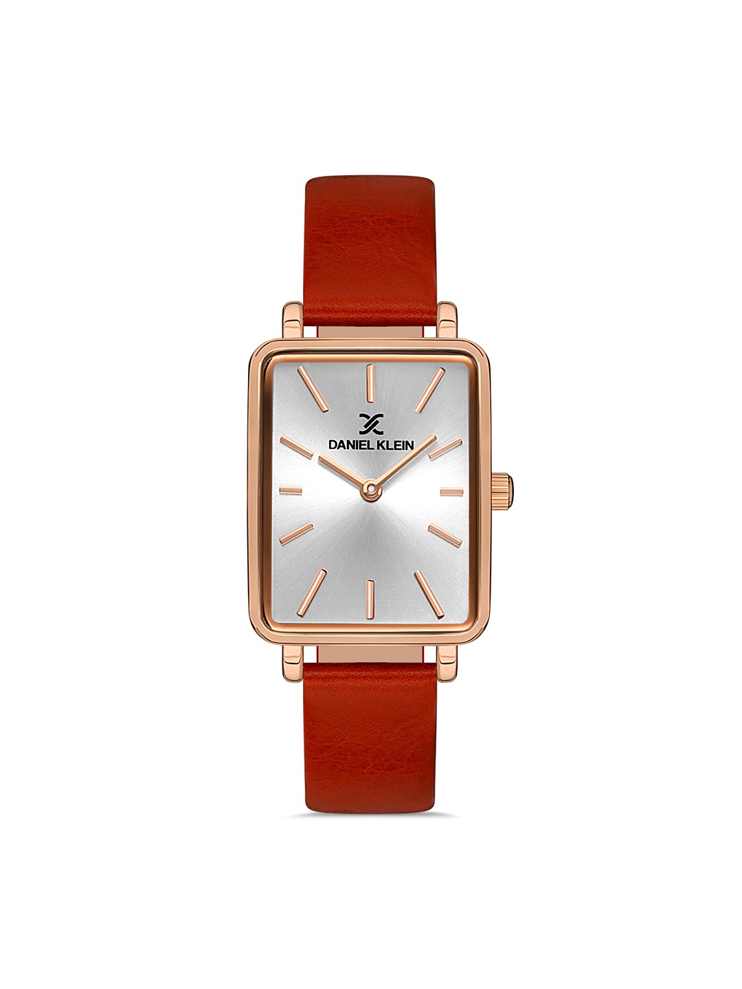 

Daniel Klein Women Silver-Toned Dial & Red Leather Straps Analogue Watch DK.1.13232-6_OR