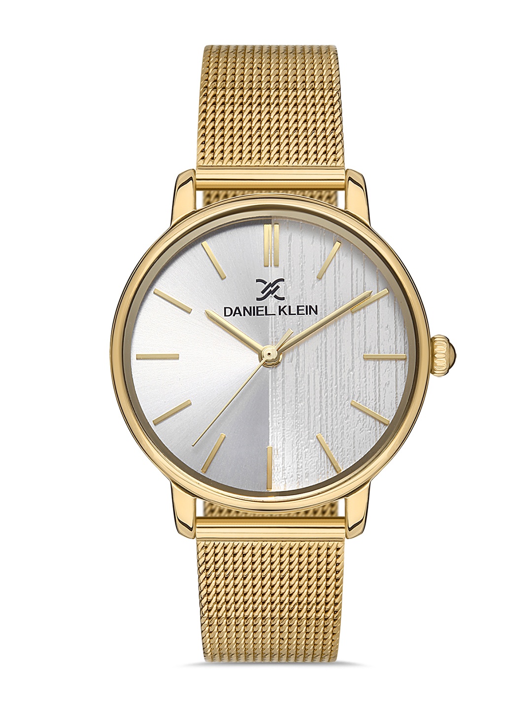 

Daniel Klein Fiord Women Silver- & Gold Toned Dial & Straps Analogue Watch DK.1.13236-4