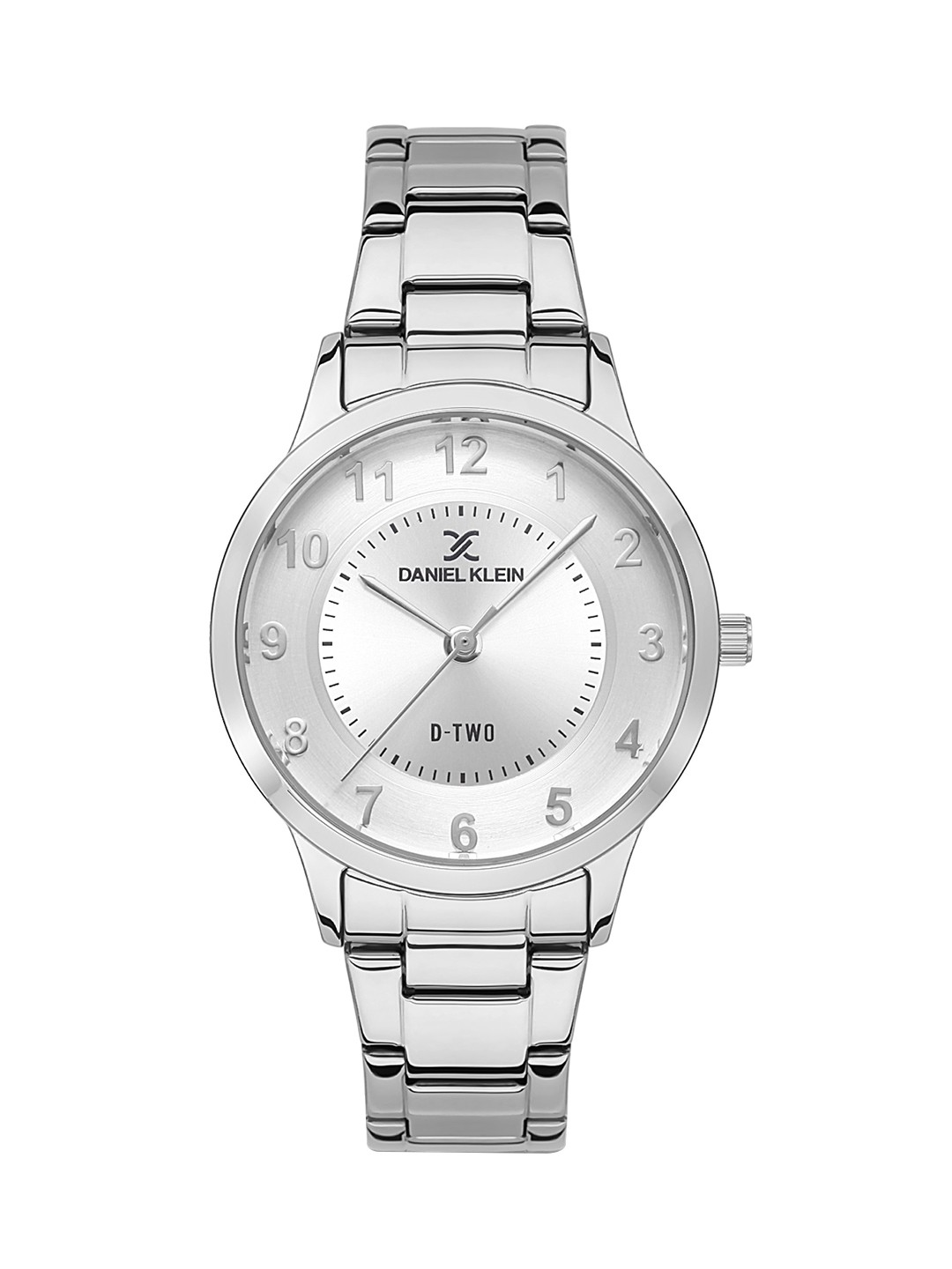 

Daniel Klein D-Two Women Silver-Toned Dial & Straps Analogue Watch DK.1.13304-3_OR