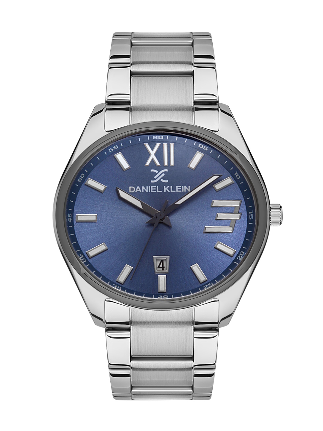 

Daniel Klein Premium Men Blue Dial & Silver-Toned Straps Analogue Watch DK 1 13294-3_OR