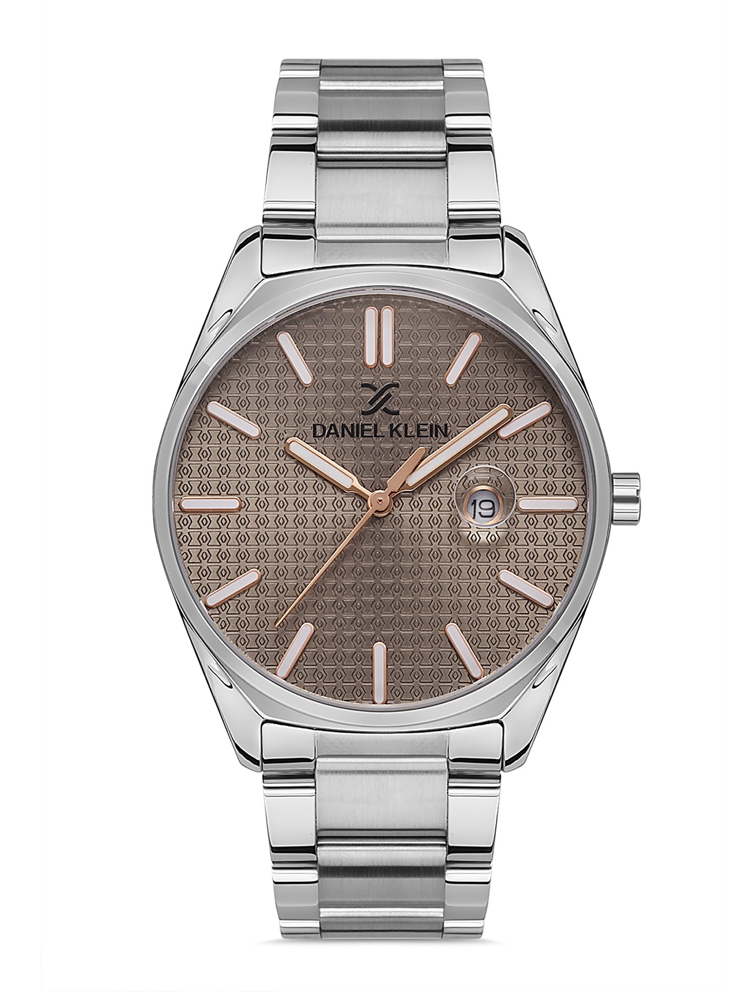 

Daniel Klein Premium Men Grey Dial & Silver Toned Analogue Watch DK.1.13324-5_OR
