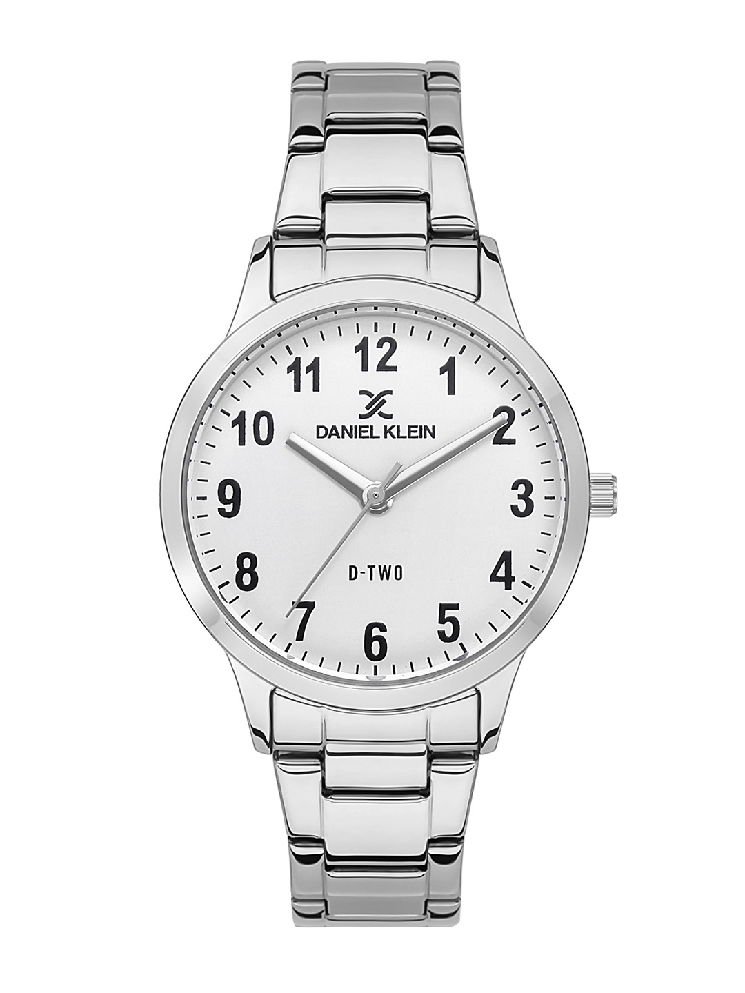 

Daniel Klein D-Two Women White Dial & Silver Toned Analogue Watch DK.1.13304-1