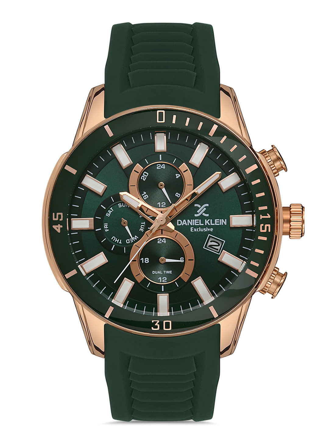 

Daniel Klein Exclusive Men Green Dial & Straps Analogue Watch DK.1.13313-4_OR