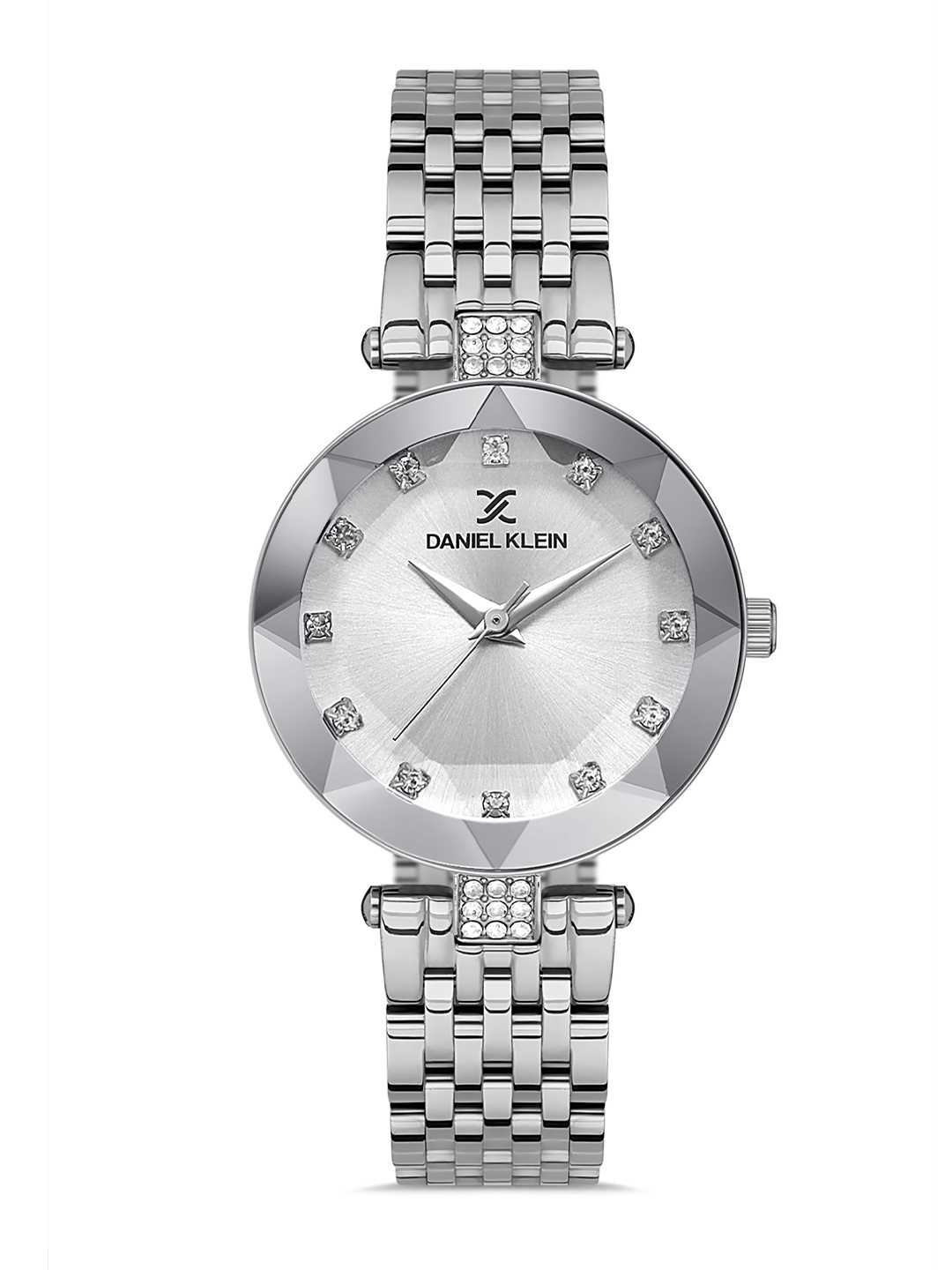 

Daniel Klein Premium Women Silver-Toned Dial & Bracelet Straps Analogue Watch DK.1.13319-1