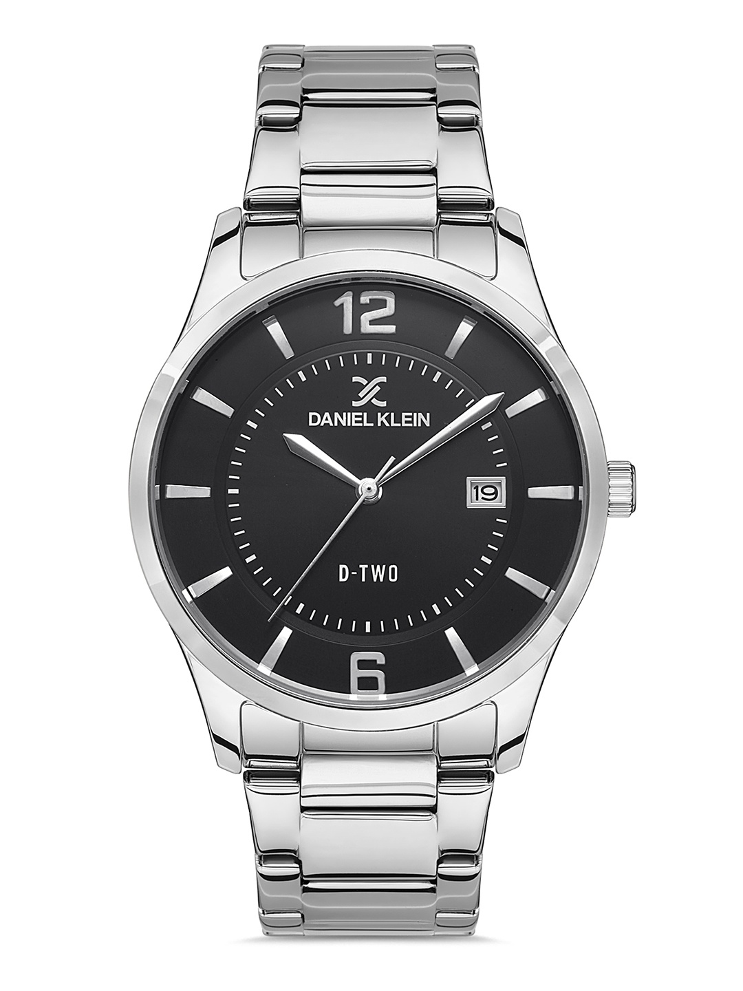 

Daniel Klein D-Two Men Black Dial & Silver Toned Straps Analogue Watch DK 1 13307-5_OR