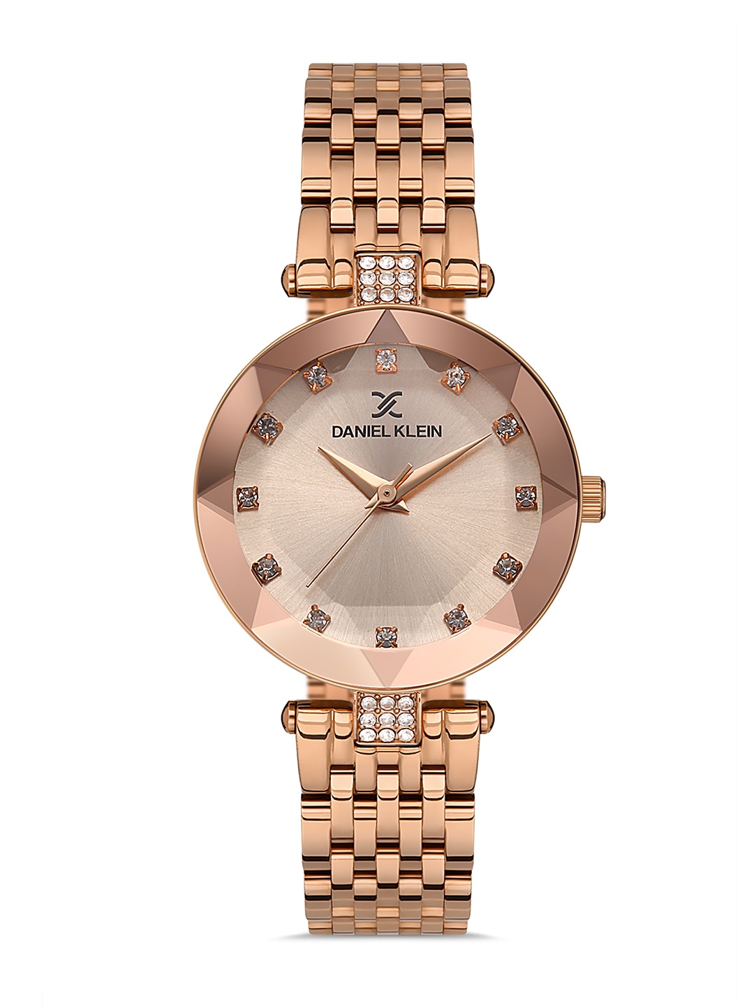 

Daniel Klein Premium Women Rose Gold-Toned Dial & Strap Analogue Watch DK.1.13319-3_OR