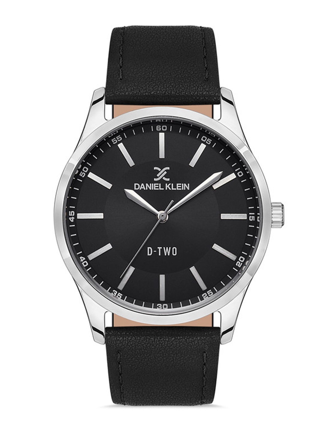 

Daniel Klein D-Two Men Black Dial & Leather Straps Analogue Watch DK.1.13310-4_OR