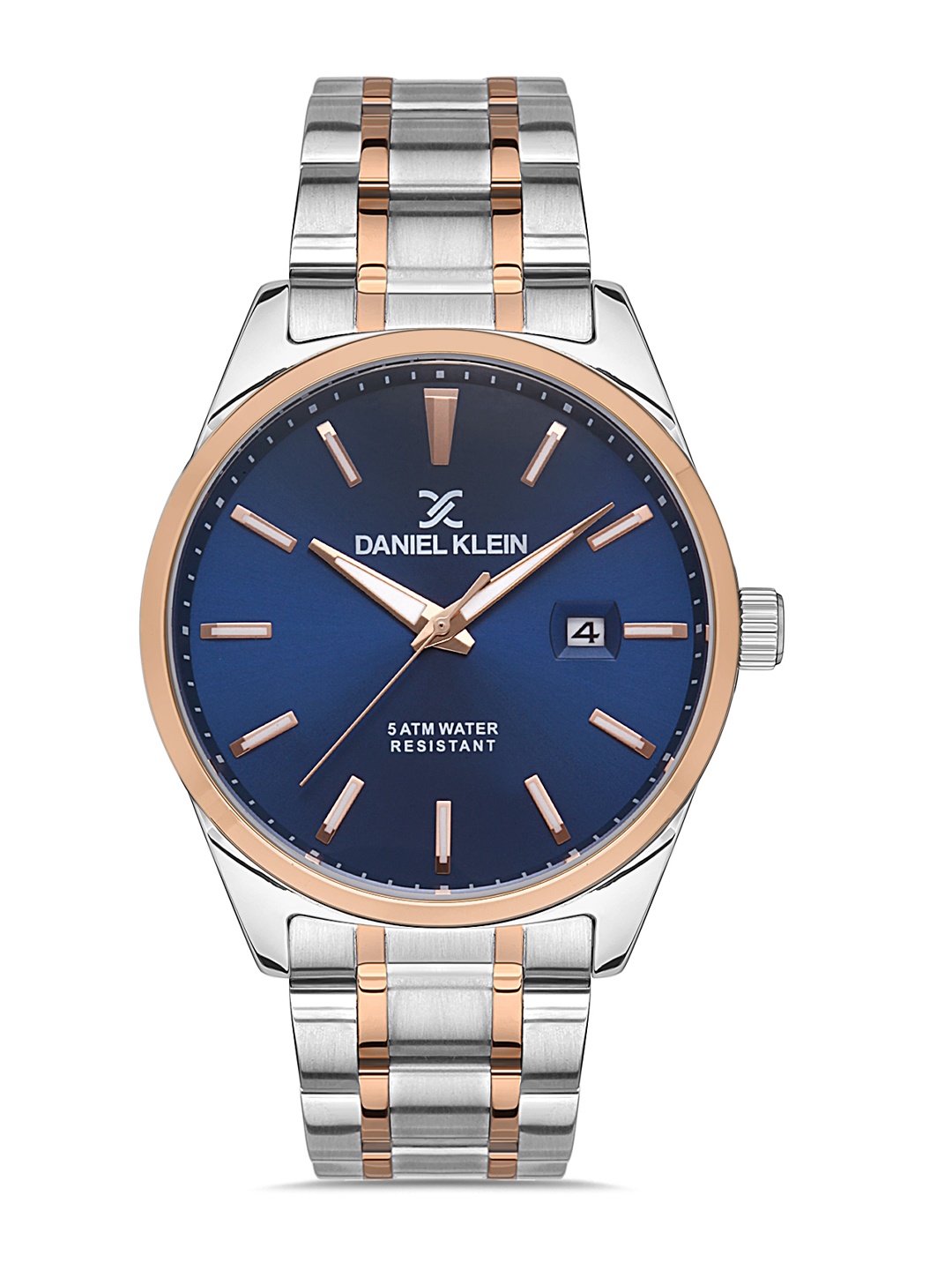 

Daniel Klein Men Blue Dial & Bracelet Style Straps Analogue Watch