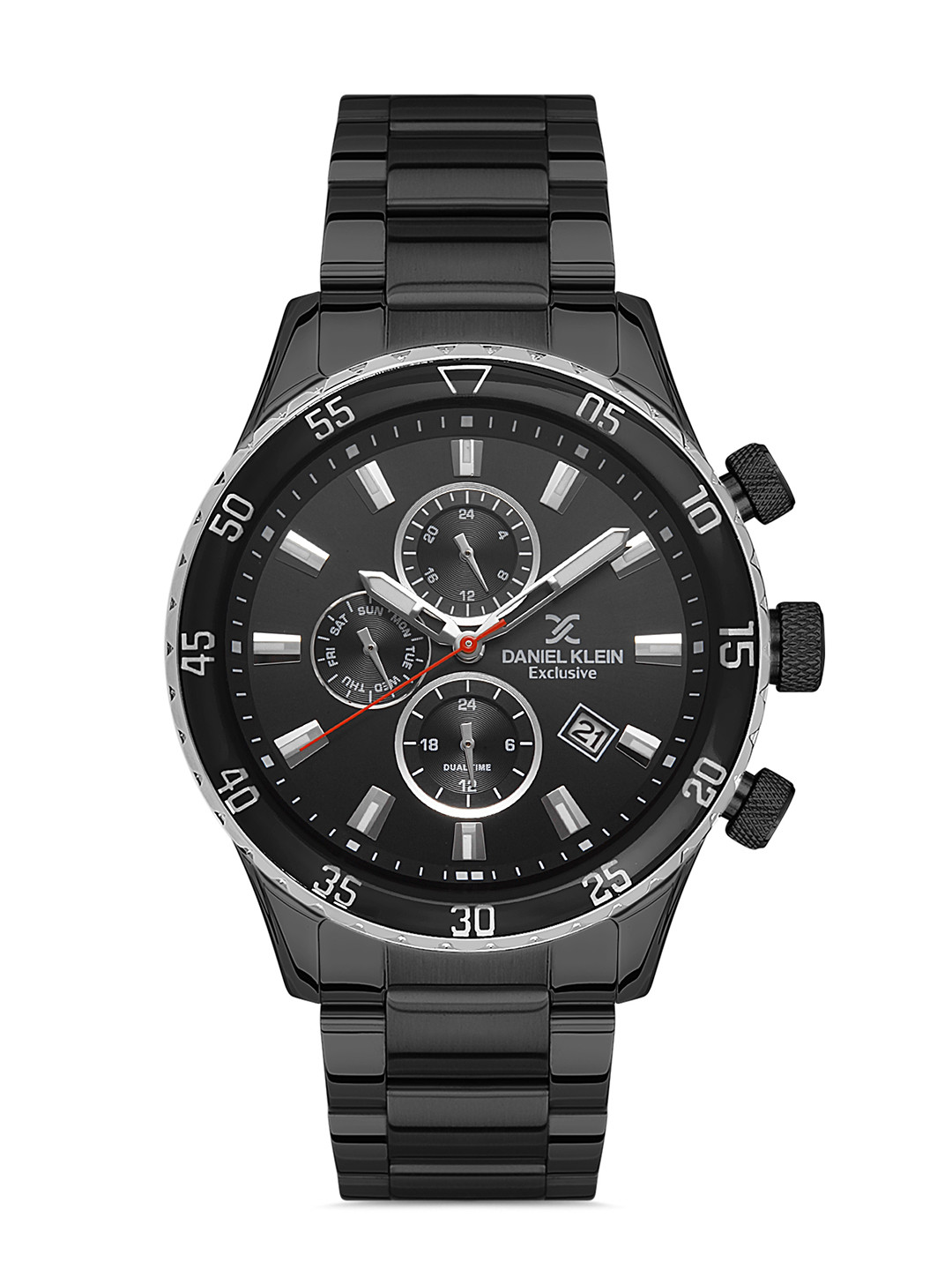 

Daniel Klein Exclusive Men Black Dial & Strap Analogue Watch DK.1.13302-5