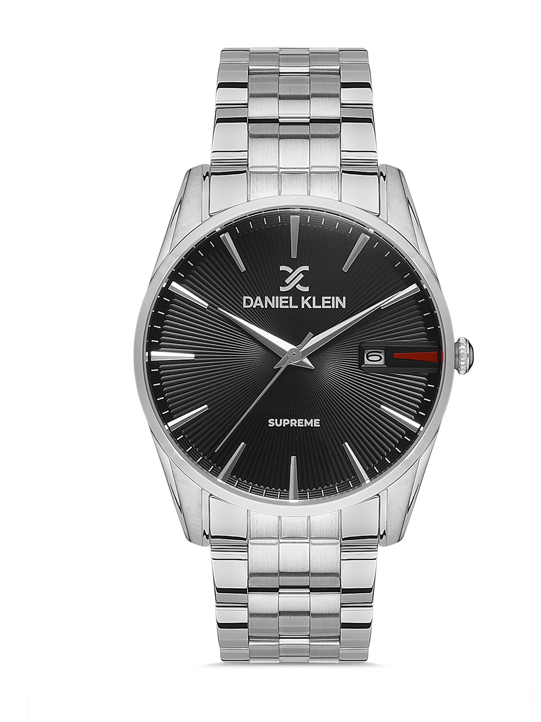 

Daniel Klein Supreme Men Black Dial & Silver Straps Analogue Watch-DK.1.13322-2_OR