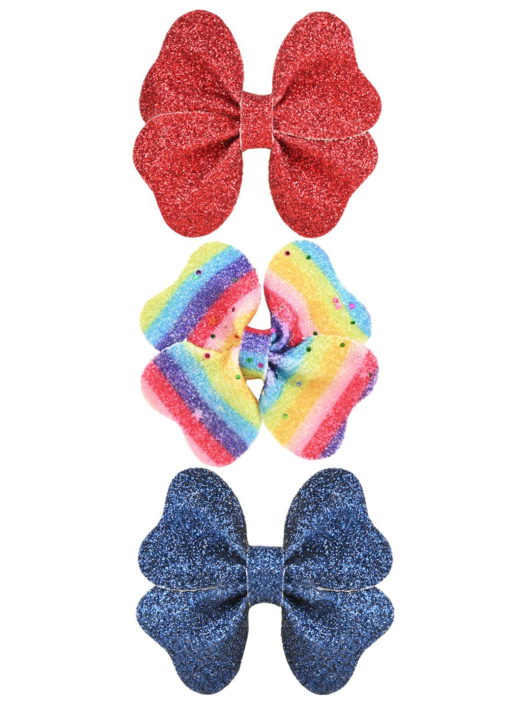 

Aye Candy Girls Set of 3 Embellished Alligator Hair Clip, Pink