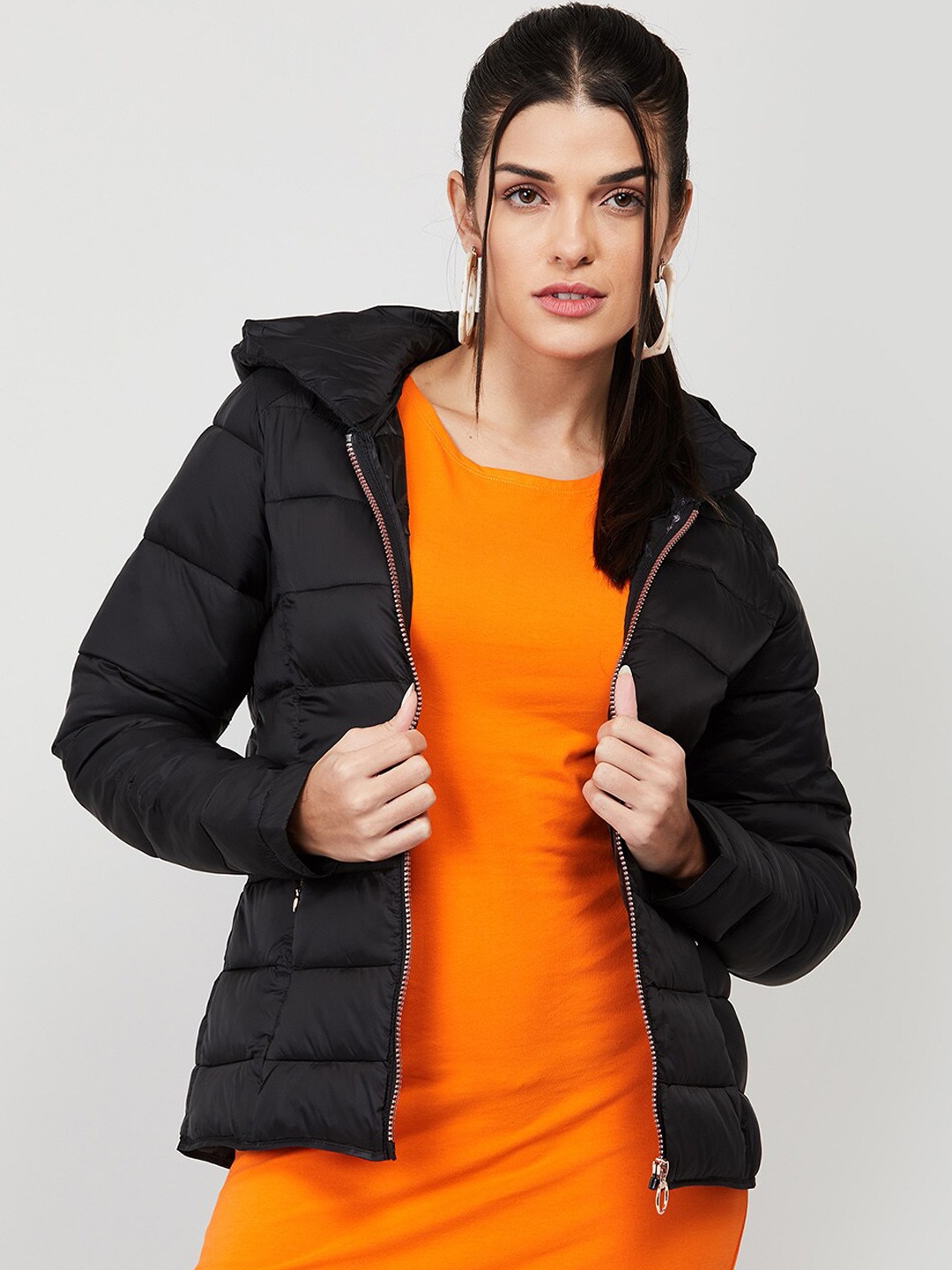 

CODE by Lifestyle Women Black Puffer Jacket