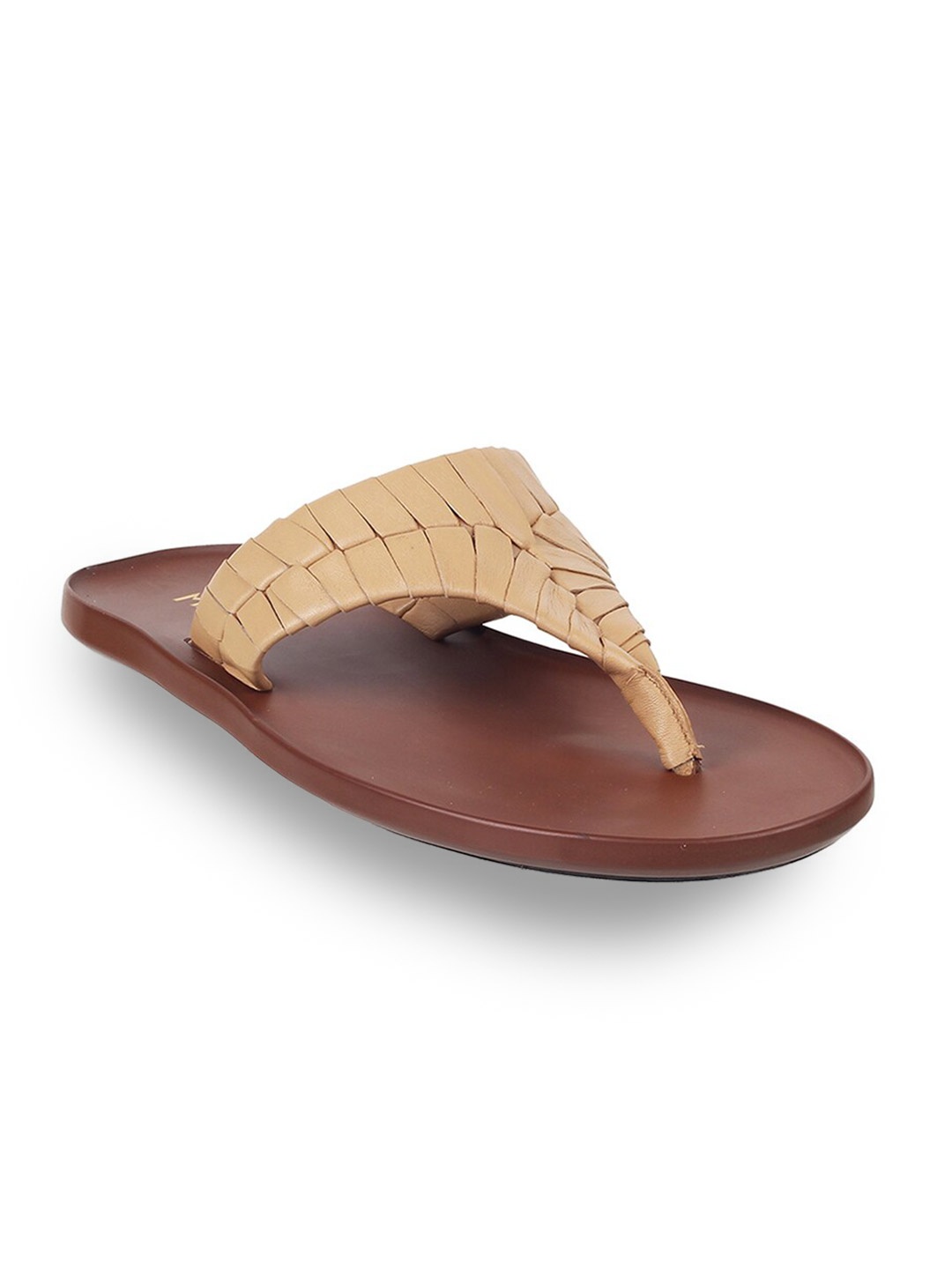 

Metro Men Beige Comfort Sandals