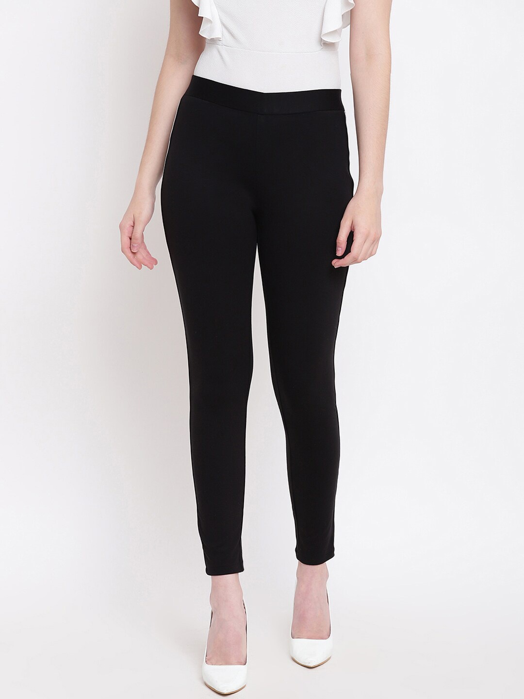 

Be Indi Women Black Slim Fit Jeggings