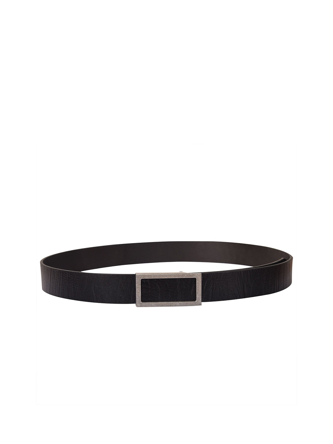 

Calvadoss Women Black Textured Leather Belt