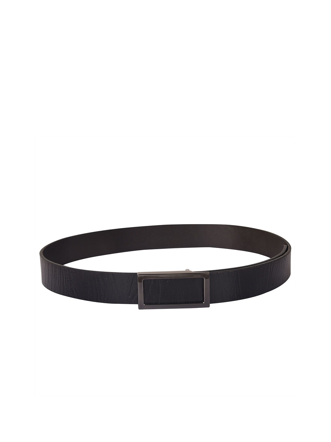 

Calvadoss Women Black Textured Leather Belt