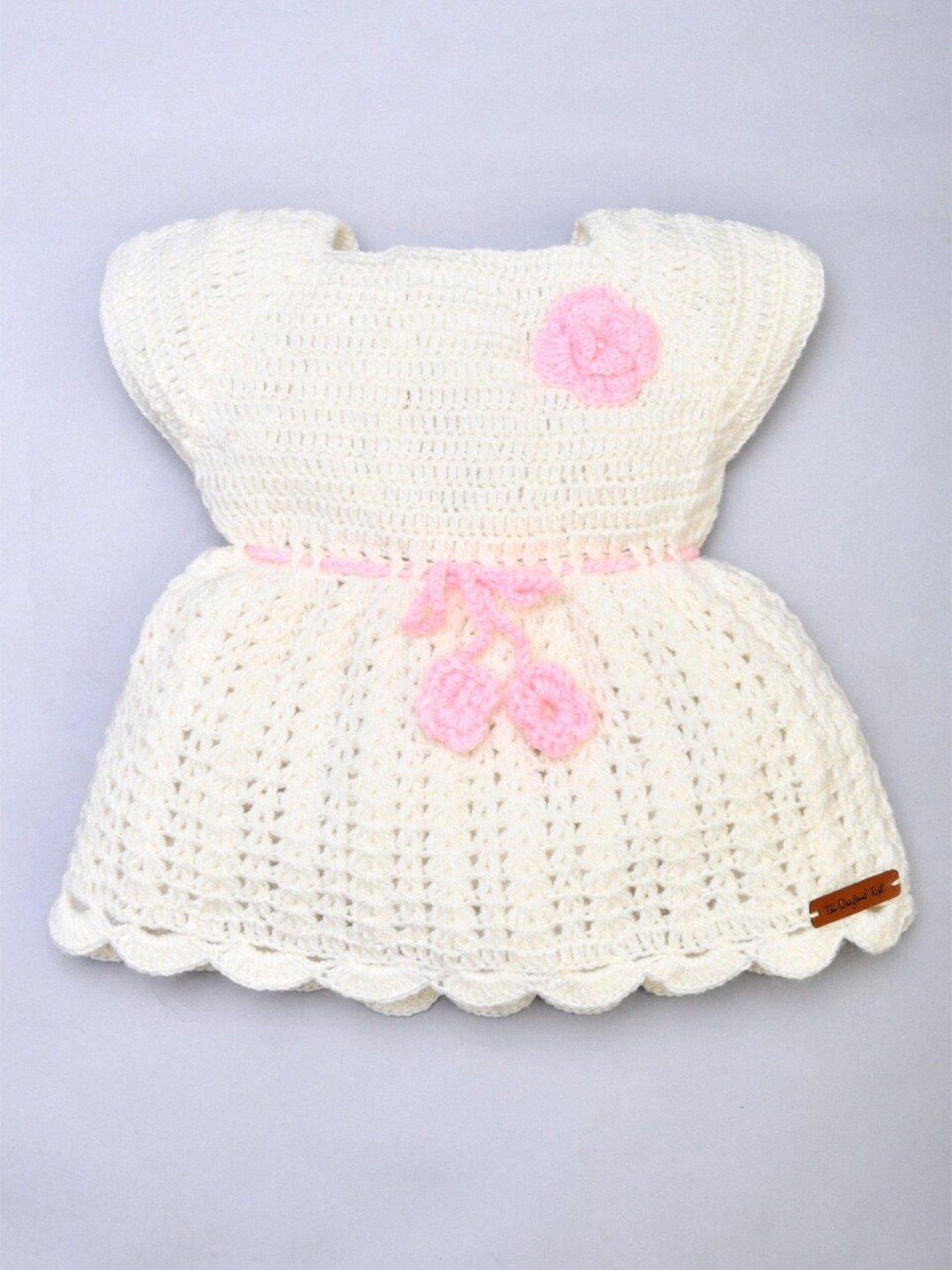 

The Original Knit Pink A-Line Knitted Dress