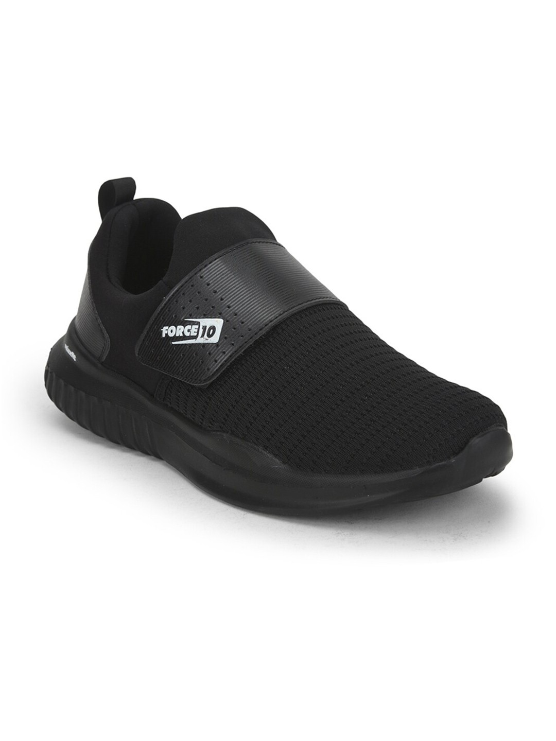 

Liberty Men Black Mesh Walking Non-Marking Shoes