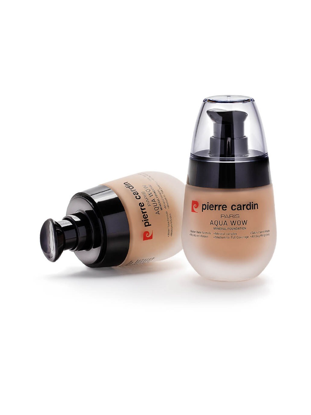 

Pierre Cardin Paris Aqua Wow Water Based Formula Mineral Foundation 30ml - Tan Skin With Beige Warm 802