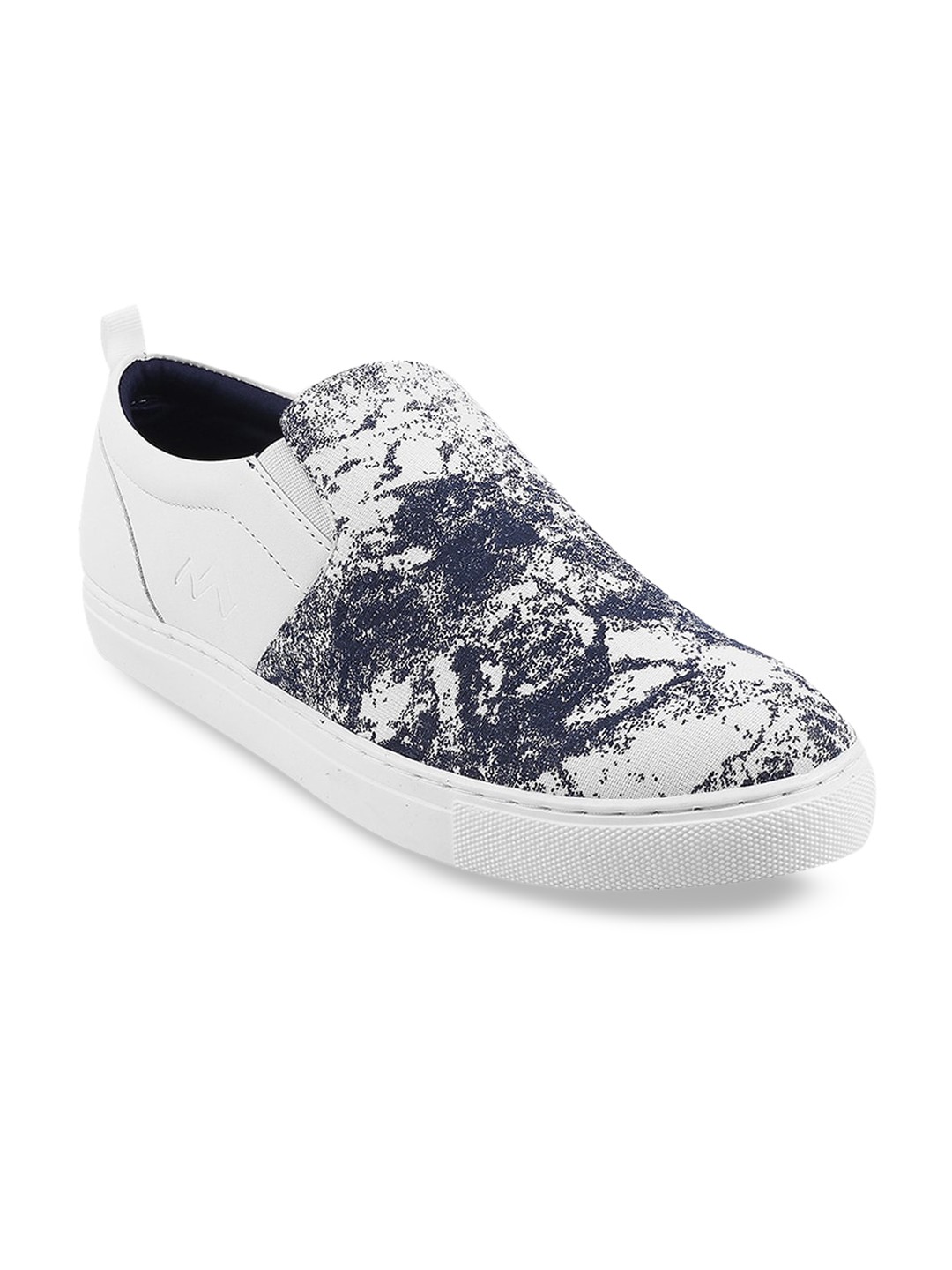 

Metro Men White Printed Sneakers