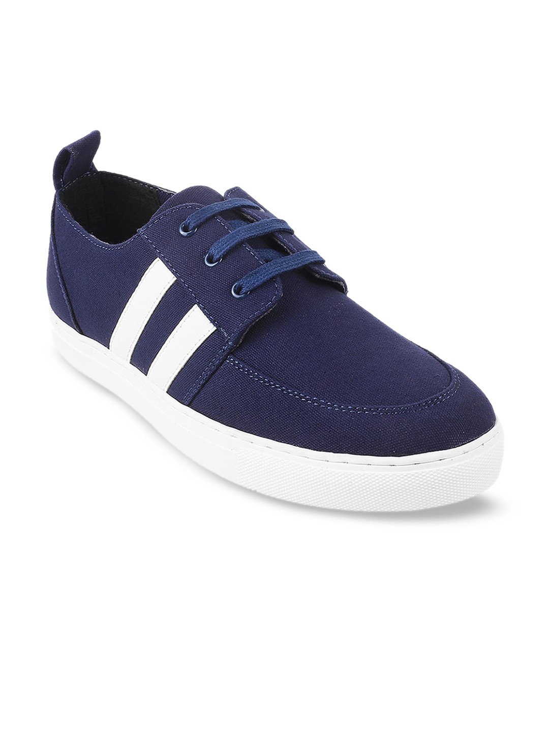 

Mochi Men Blue & White Synthetic Sneakers