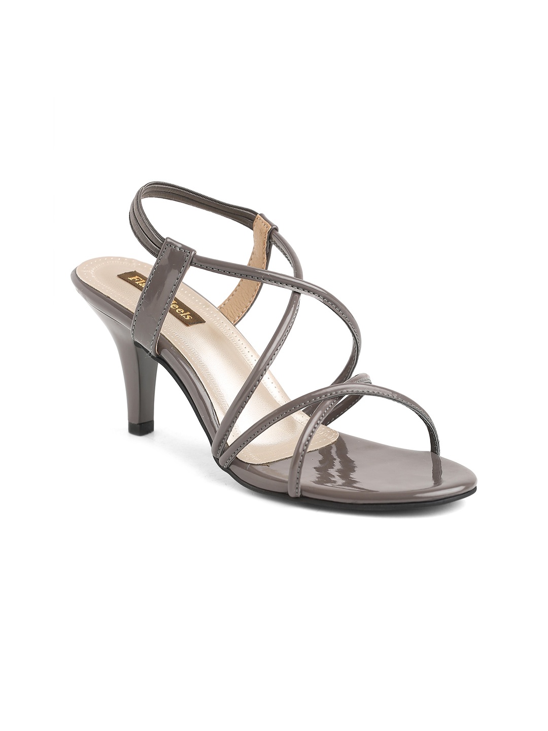

Flat n Heels Grey Stiletto Heels